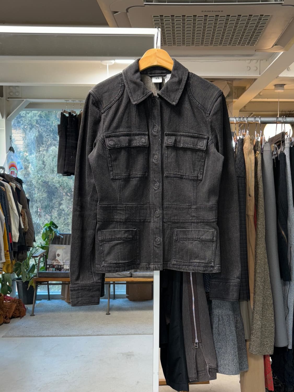 아르마니 익스체인지 데님 자켓 상품이미지1