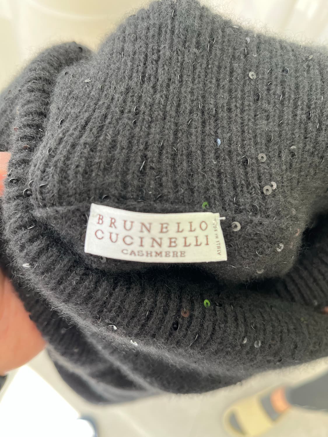 브루넬로 쿠치넬리 캐시미어 터틀넥 니트 원피스 상품이미지5