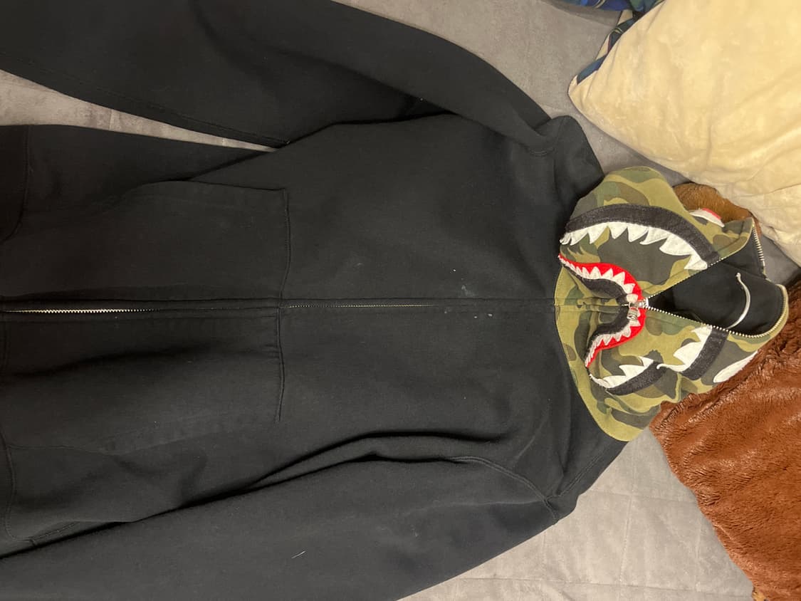 베이프 카모 후드집업 상품이미지7