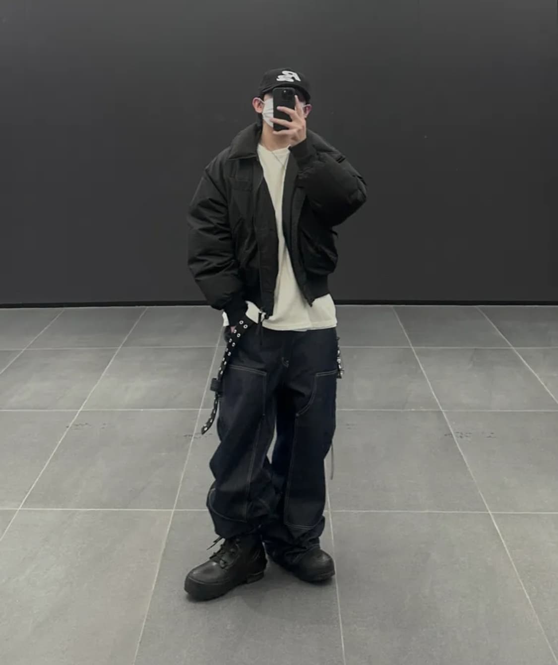 DNSR 디엔에스알 플라이트 덕다운 크롭 패딩 상품이미지6