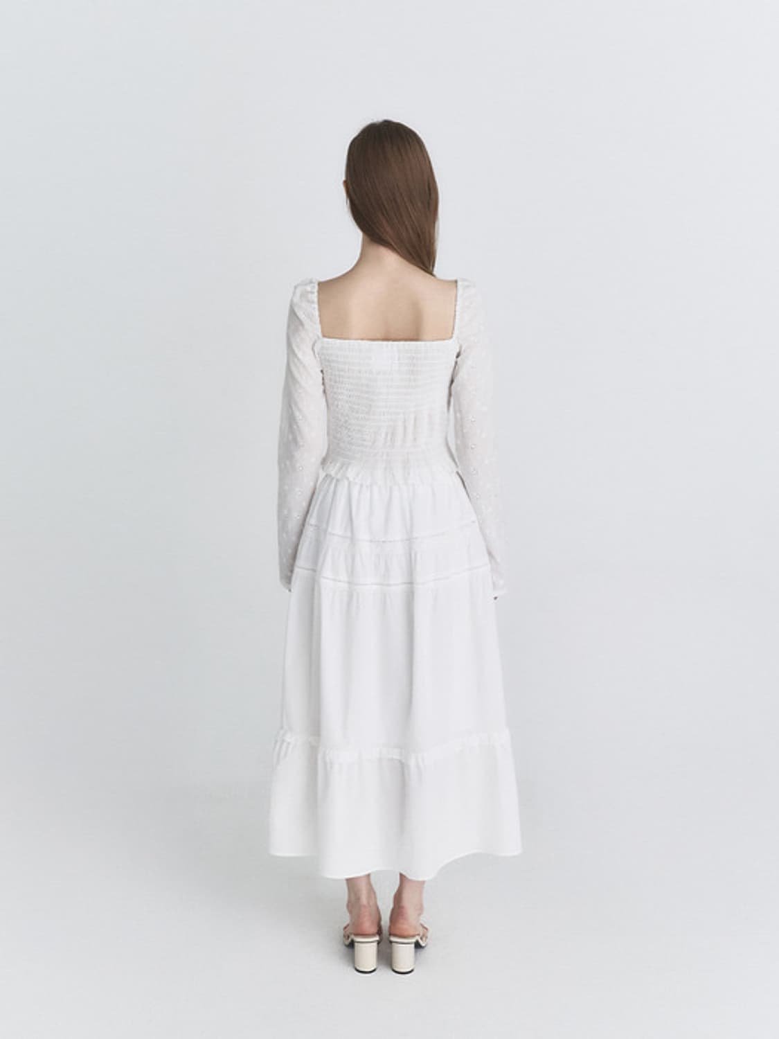 낫유어로즈 리본스퀘어넥 블라우스 상품이미지3