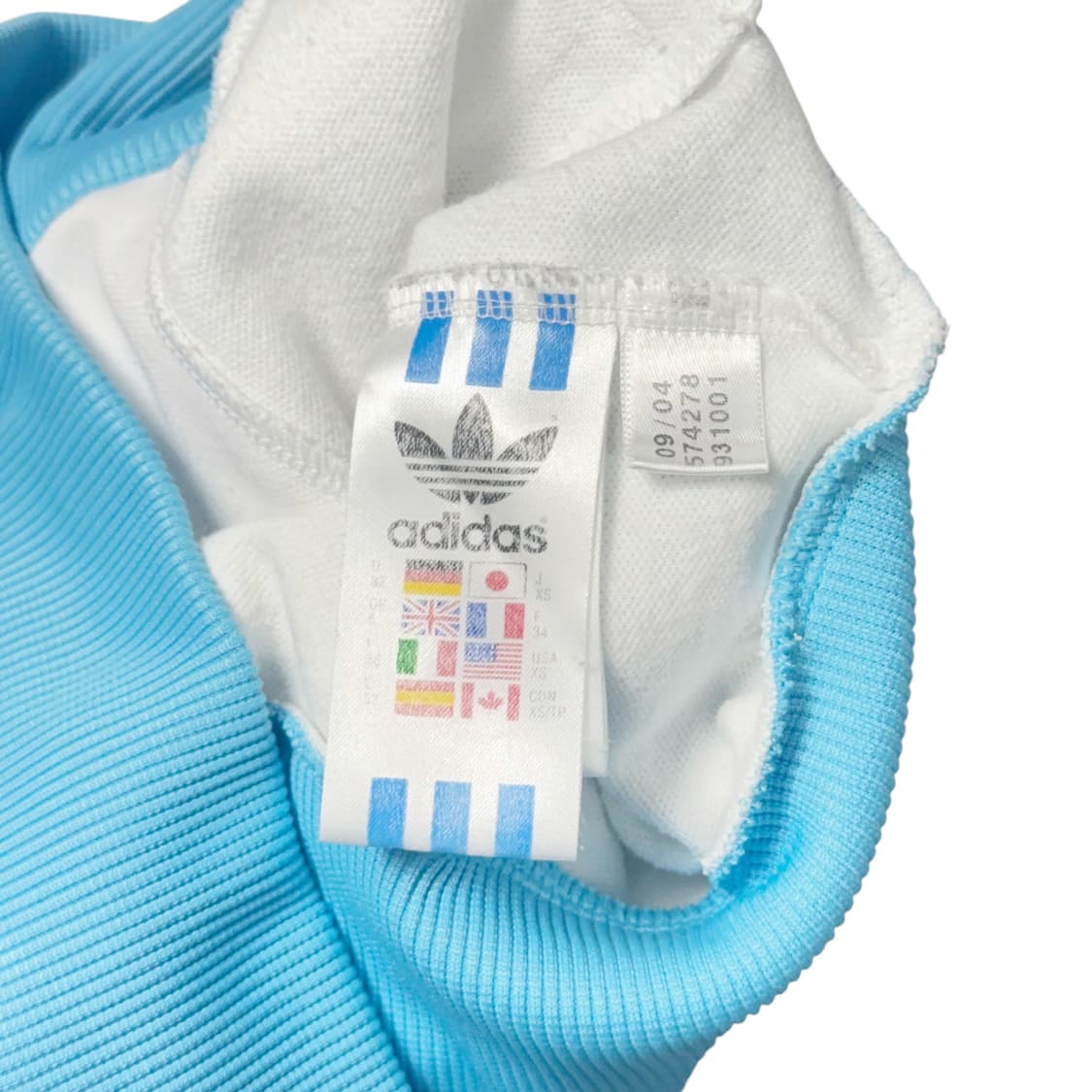 (XS) 아디다스 베켄바우어 여성 트랙탑 져지 흰하 상품이미지5