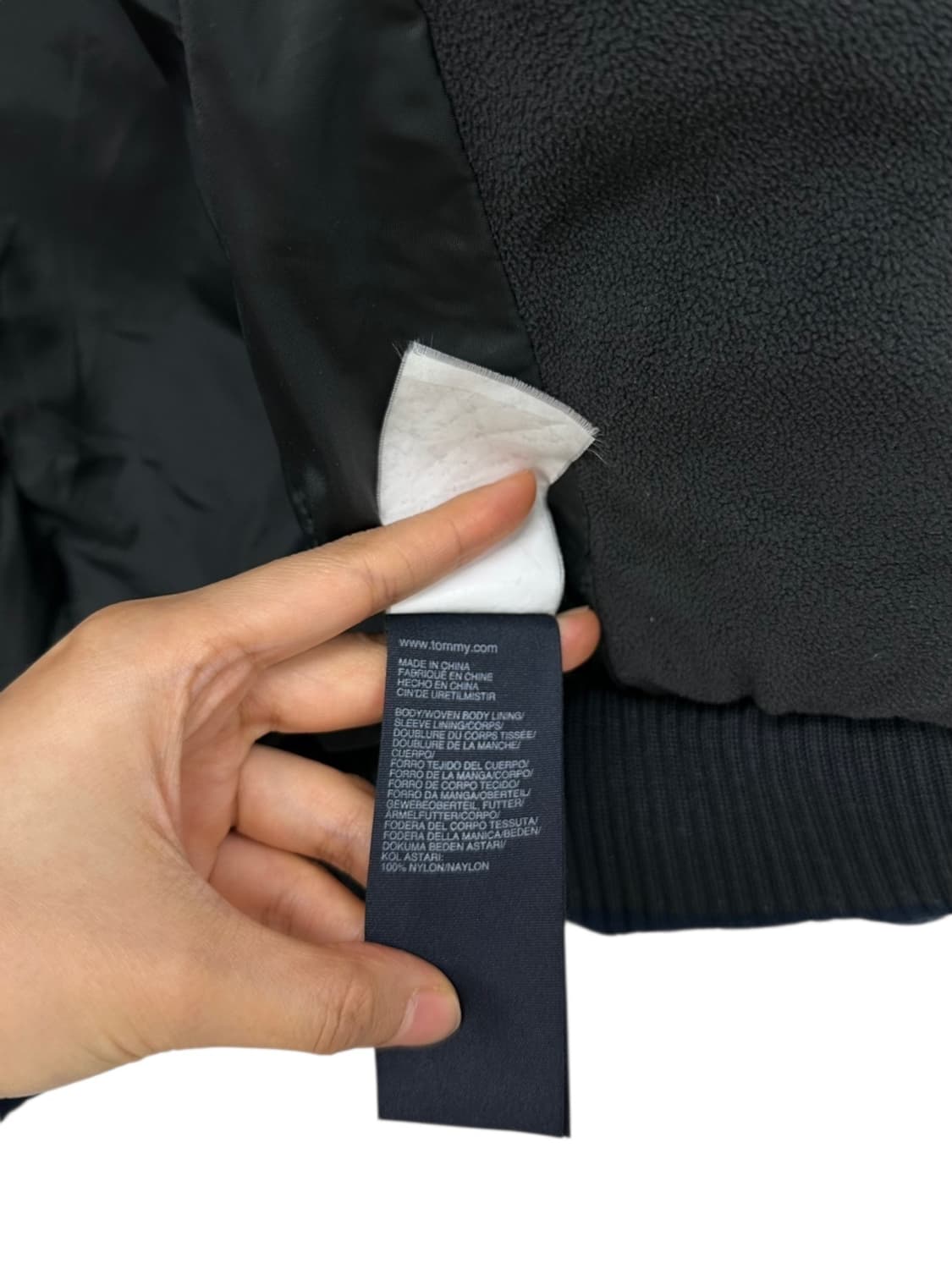 타미힐피거 퀄팅점퍼 차콜 (M)  상품이미지9