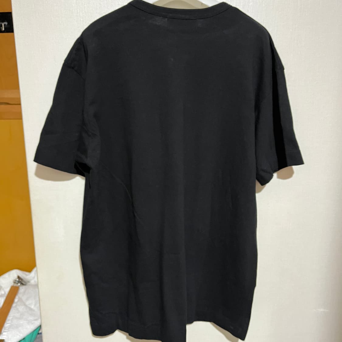 (XXL) 꼼데가르송 CDG 로고 반팔 티셔츠 블랙 상품이미지3