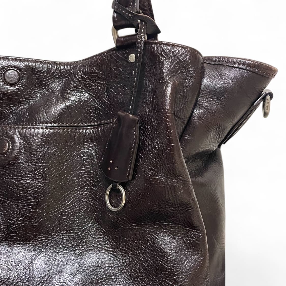 아니아리 aniary 앤티크 소가죽 2way 비즈니스 토트백 포터 스타일 상품이미지4