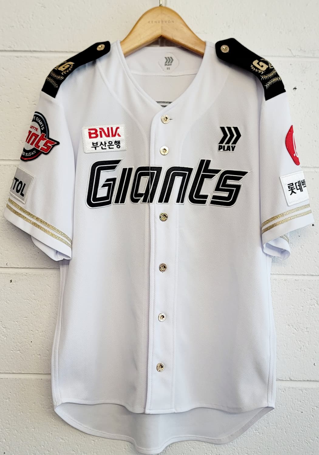 롯데자이언츠 2024 밀리터리 해군 프로페셔널 유니폼(No.91 윤동희) 상품이미지2