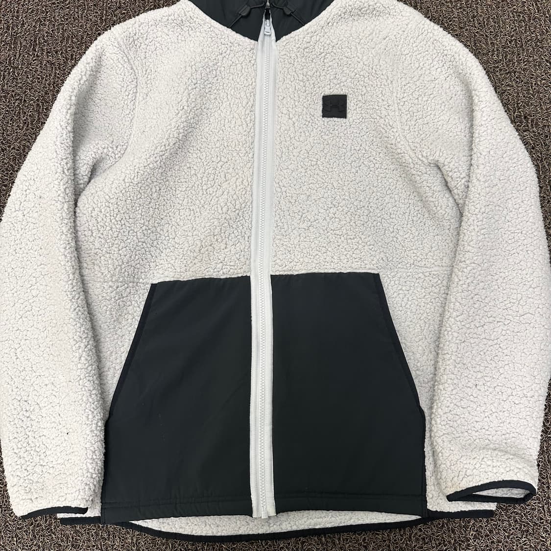 언더아머 뽀글이 털 후리스 집업 자켓 2XL 상품이미지4