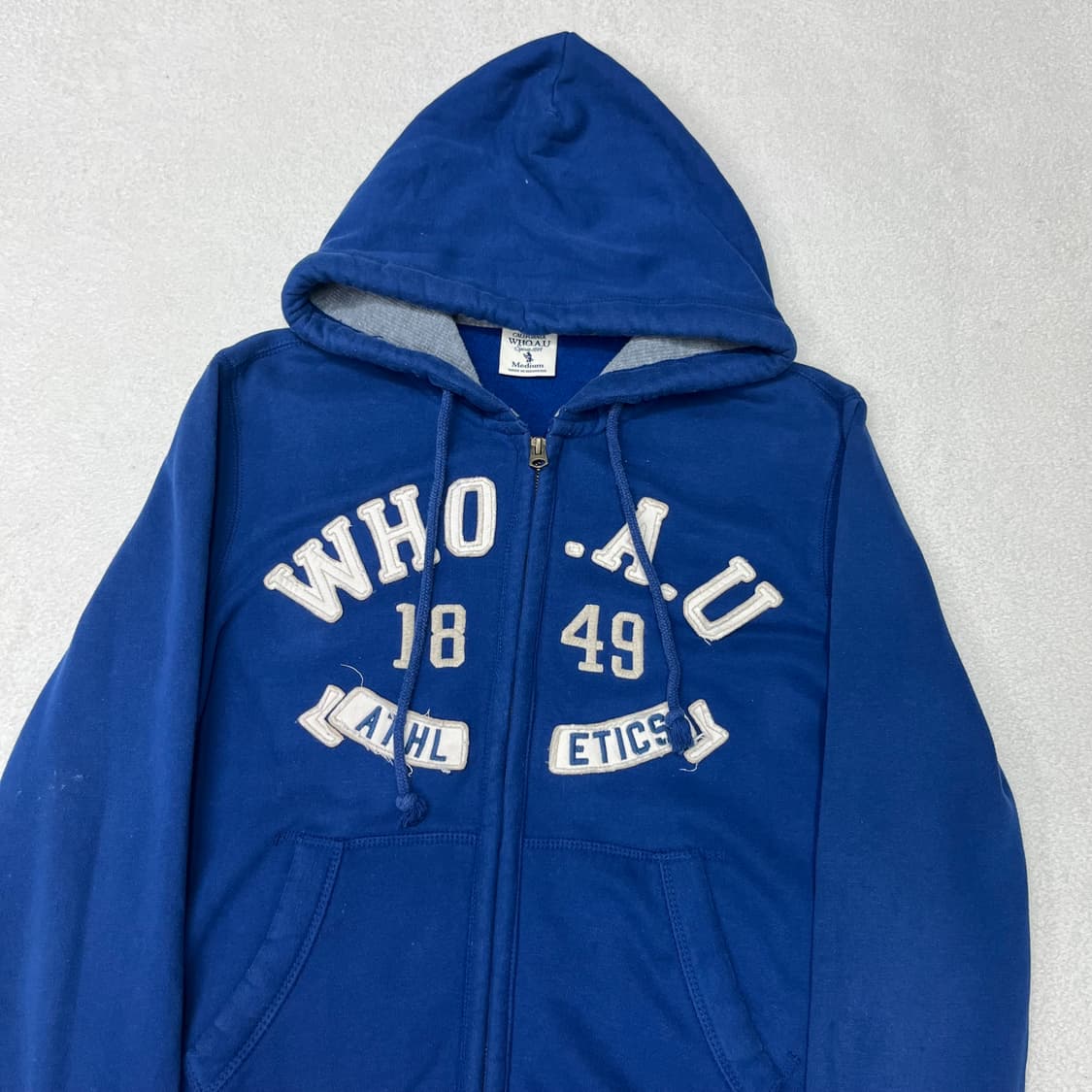 Who.A.U blue hood zip-up 상품이미지5