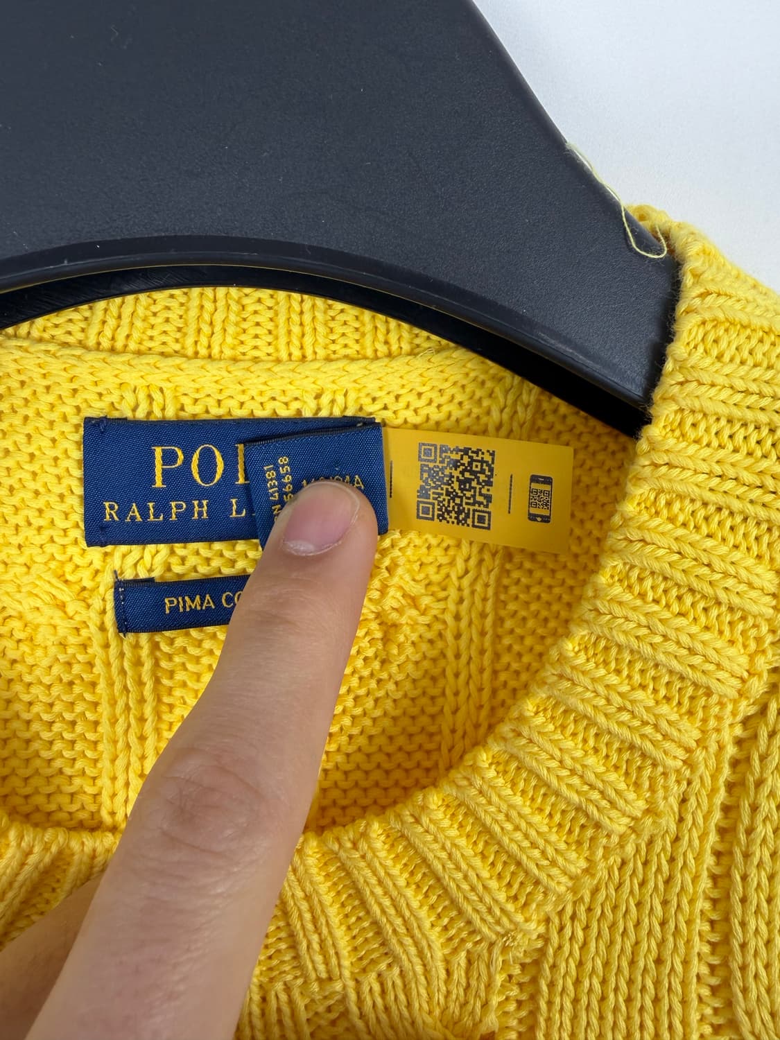 a136) 폴로랄프로렌 포니 케이블 니트 상품이미지4