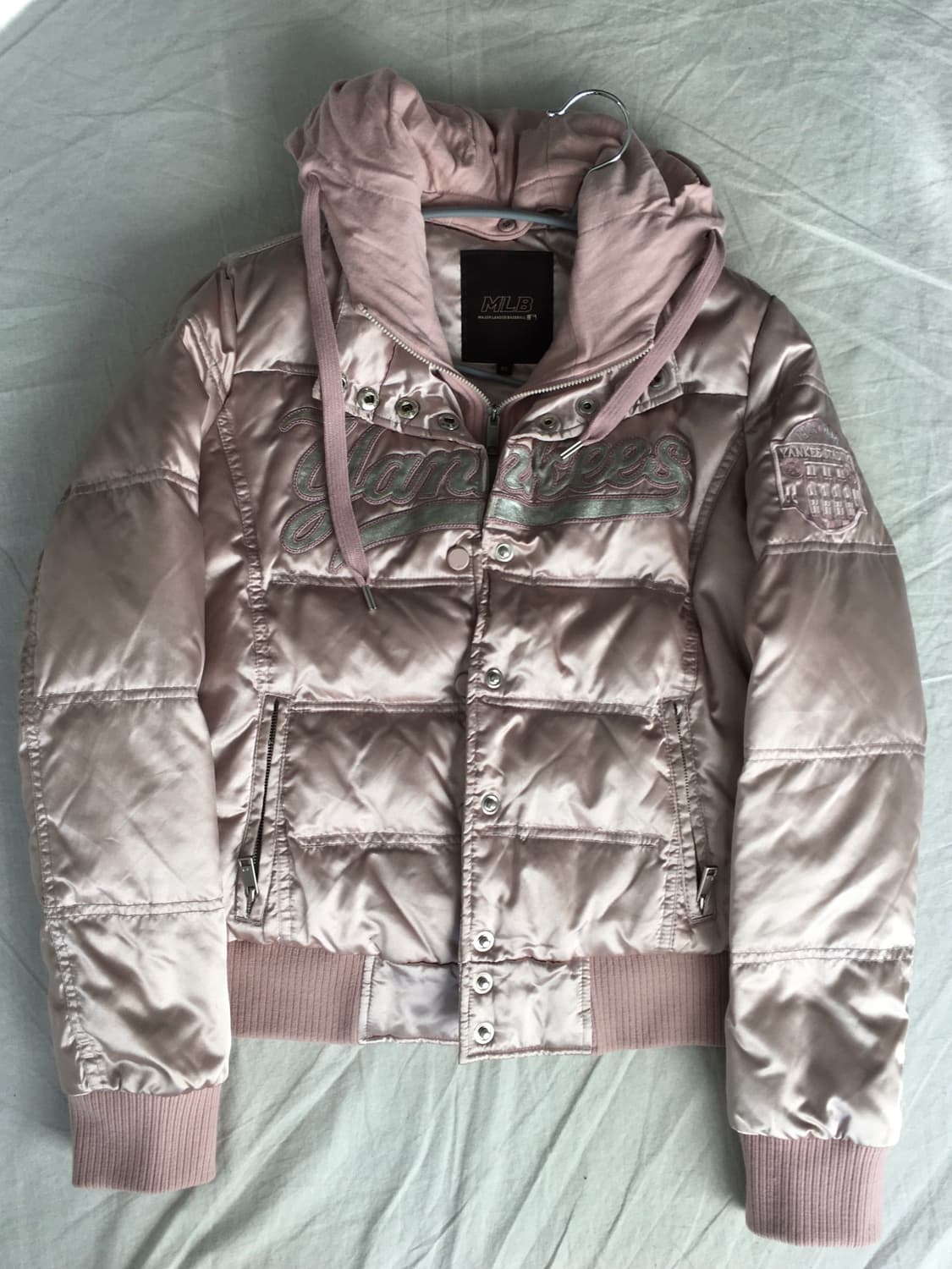 MLB 글로시 후드 야구점퍼 상품이미지3