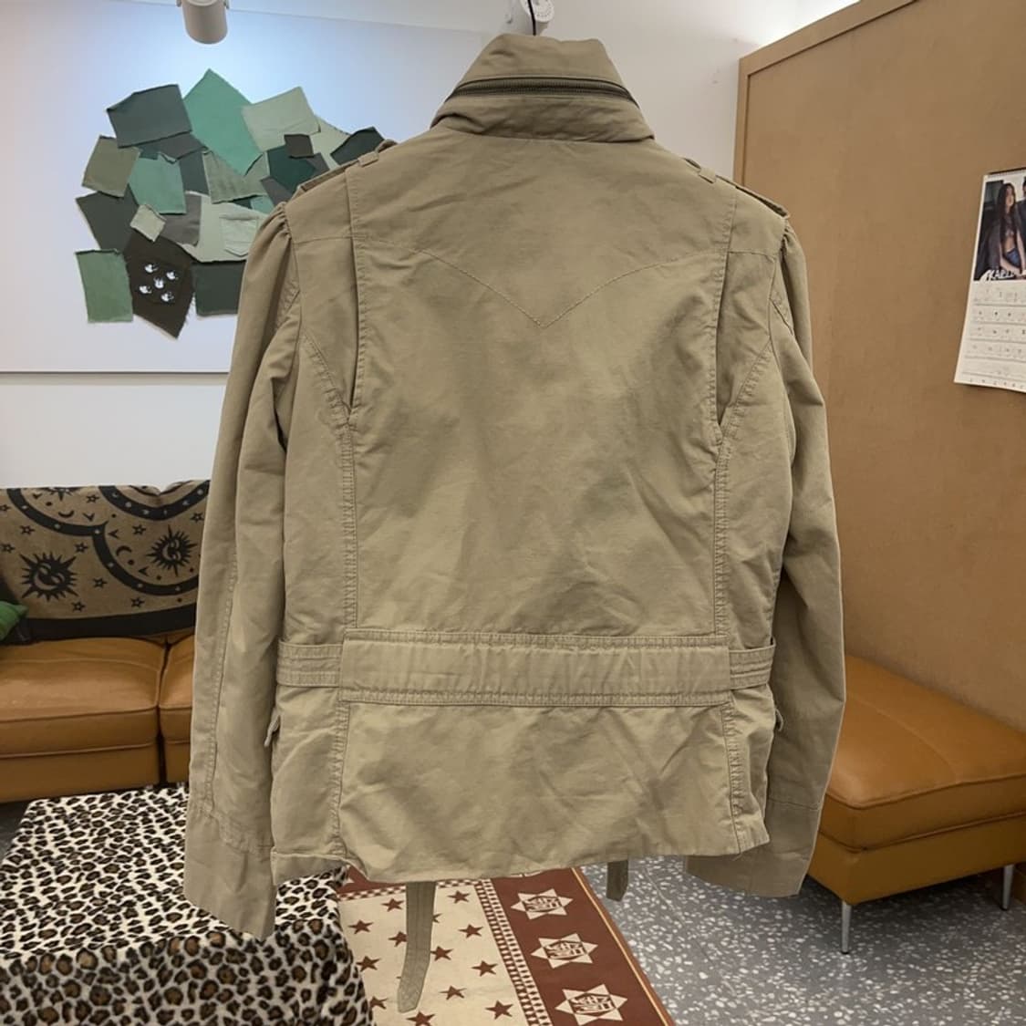 리바이스 빈티지 벨티드 밀리터리 워크 헌팅 자켓 L C09502 상품이미지4
