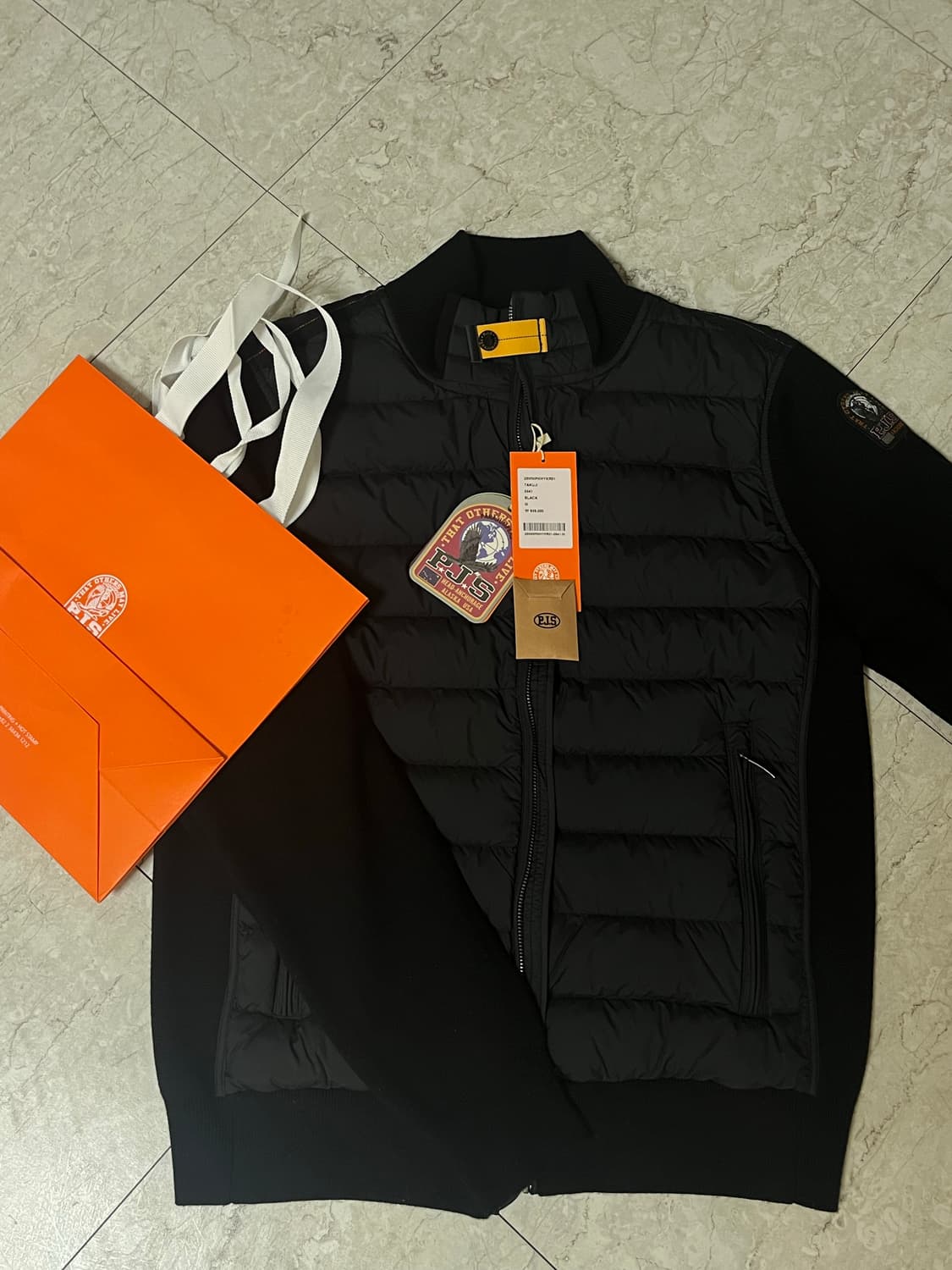 파라점퍼스 takuji 니트패딩 m 백화점판 새상품 상품이미지3