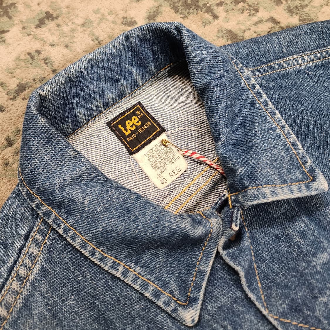 80s 리 101-j 데님자켓 상품이미지4