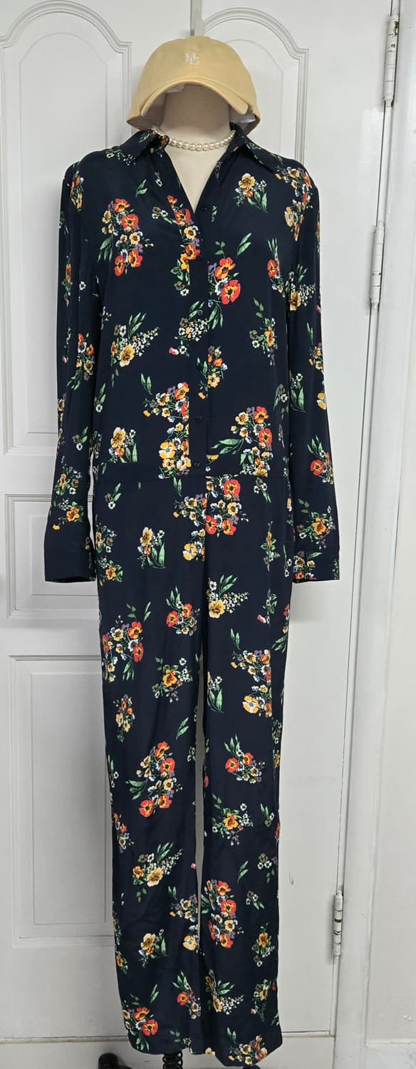 꼼뜨와데 꼬또니에 플라워 점프수트 상품이미지3