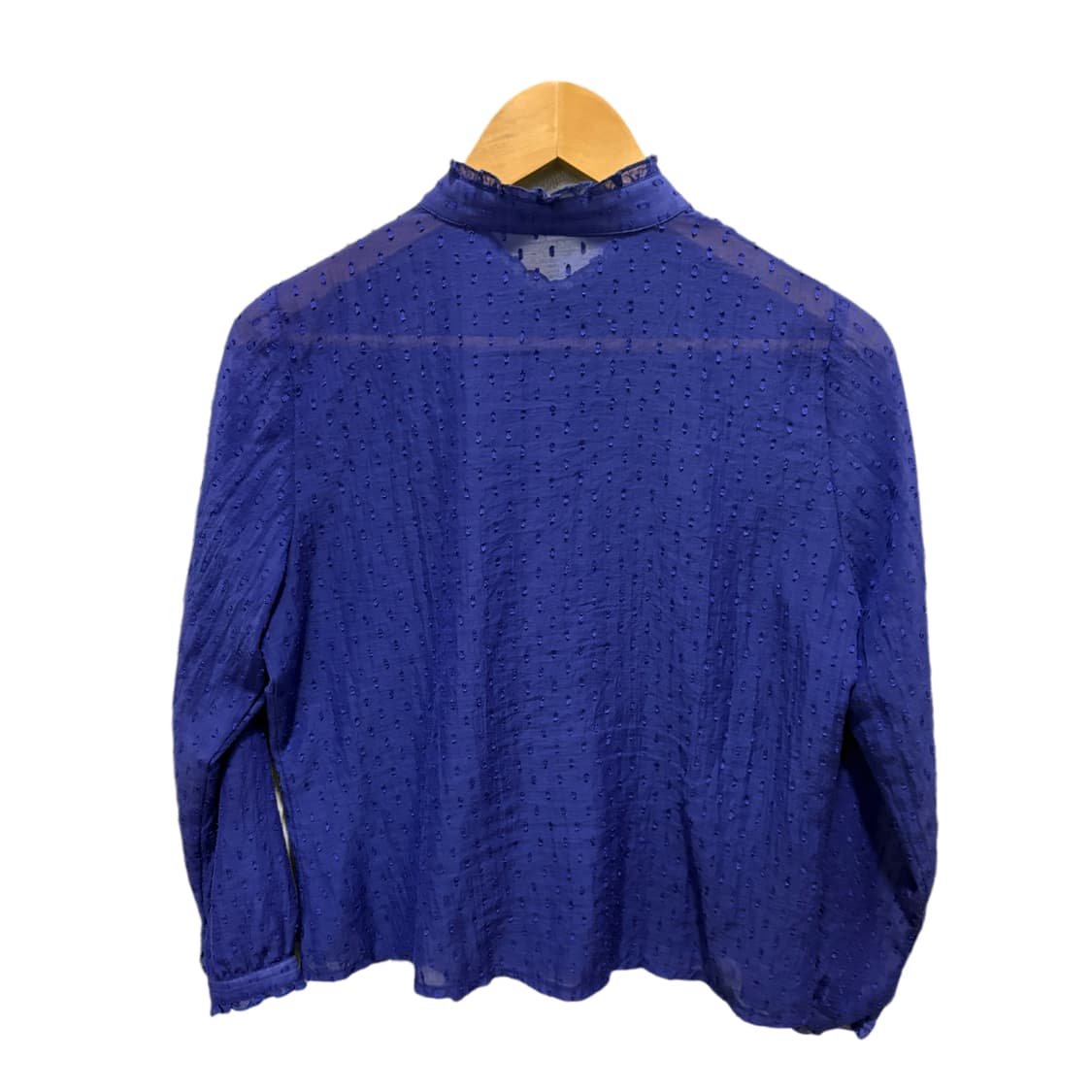 빈티지 레이스 블루퍼플 블라우스 상품이미지7