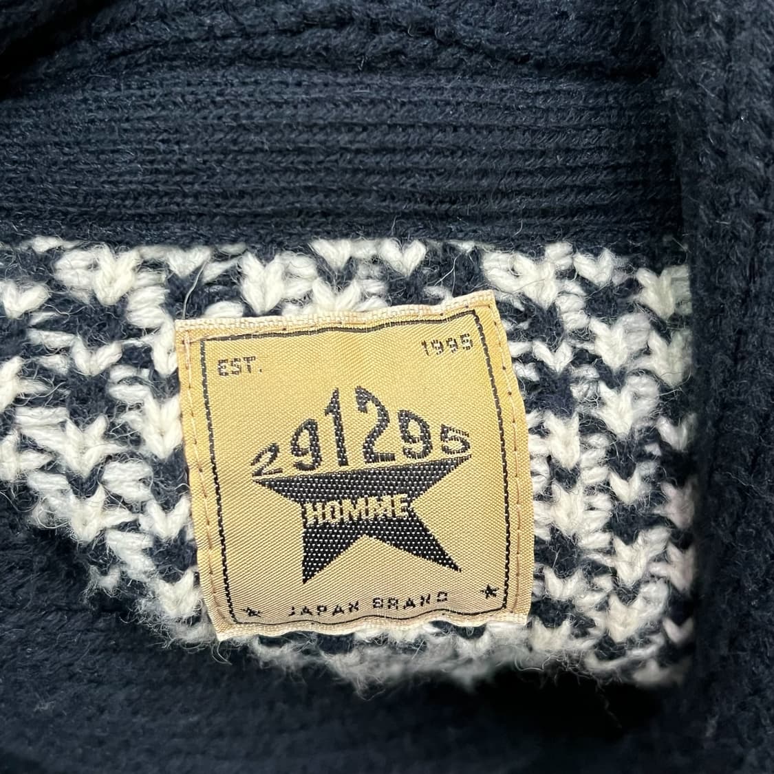 91295 옴므 숄카라 가디건 y13412 상품이미지7