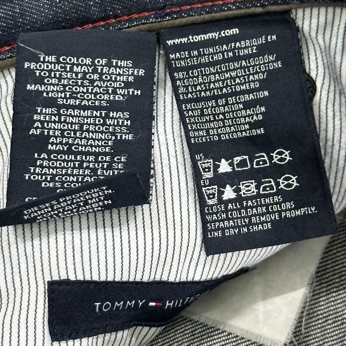 타미힐피거 플래그 워싱 데님 팬츠 (32인치) 상품이미지6