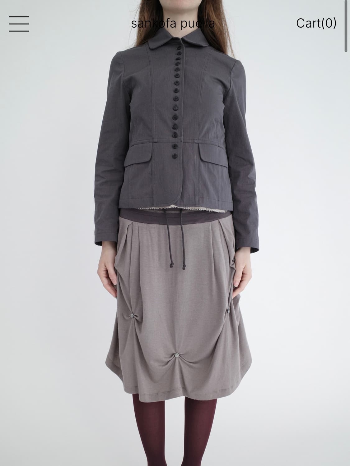 산코파퓨엘라 Multiple button jacket (Charcoal) 상품이미지1