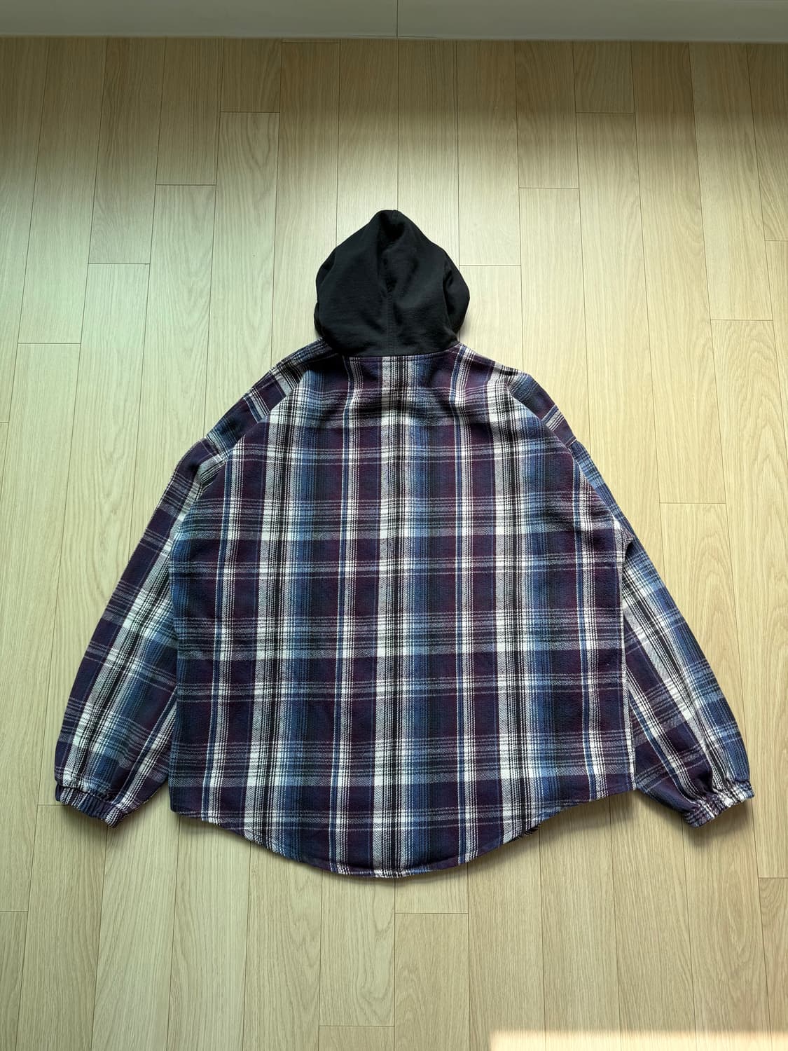 No Fear 노피어 90s 플란넬 후디 자켓 상품이미지2