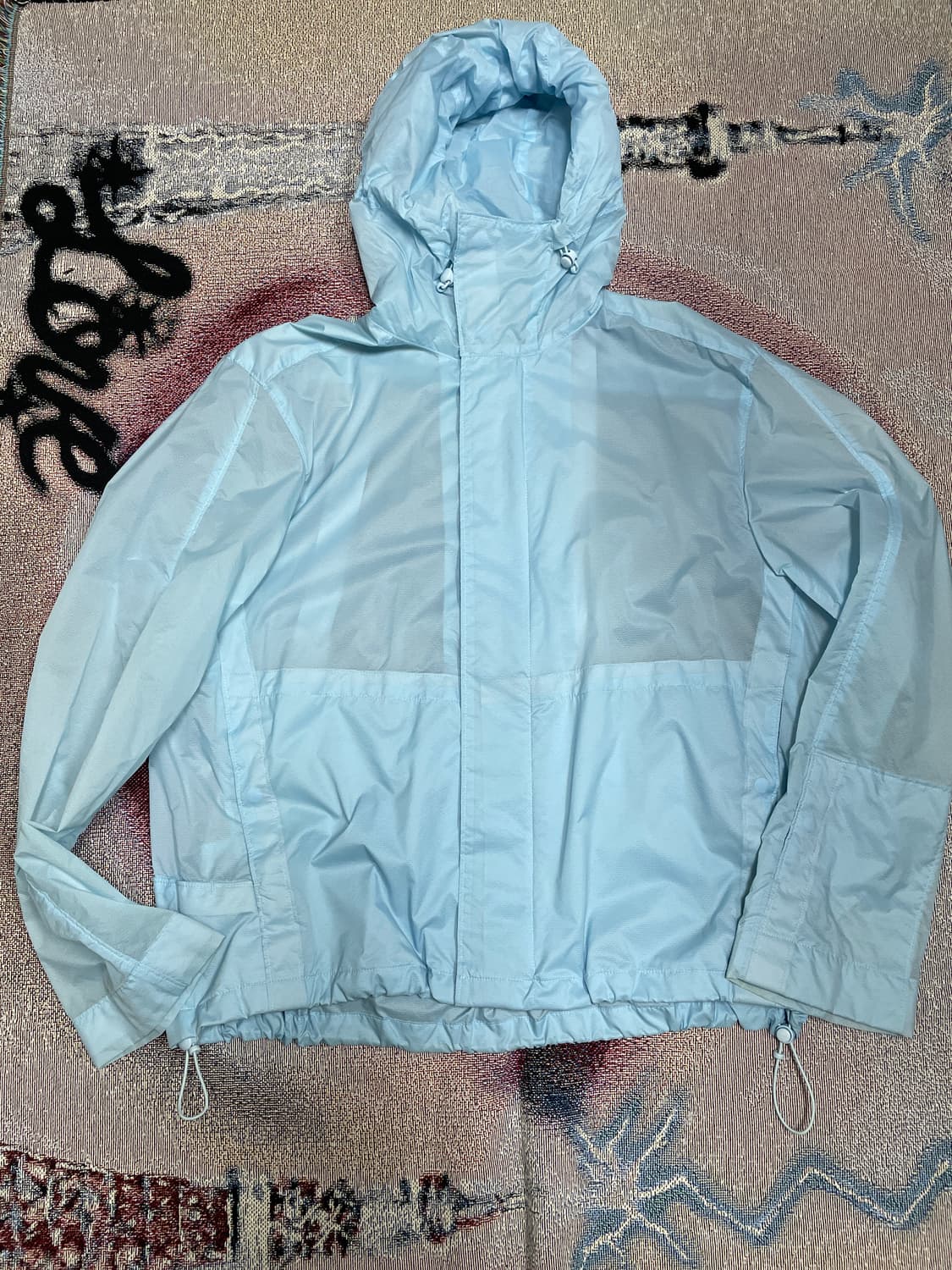 [M] EE nylon wind breaker light blue 상품이미지1