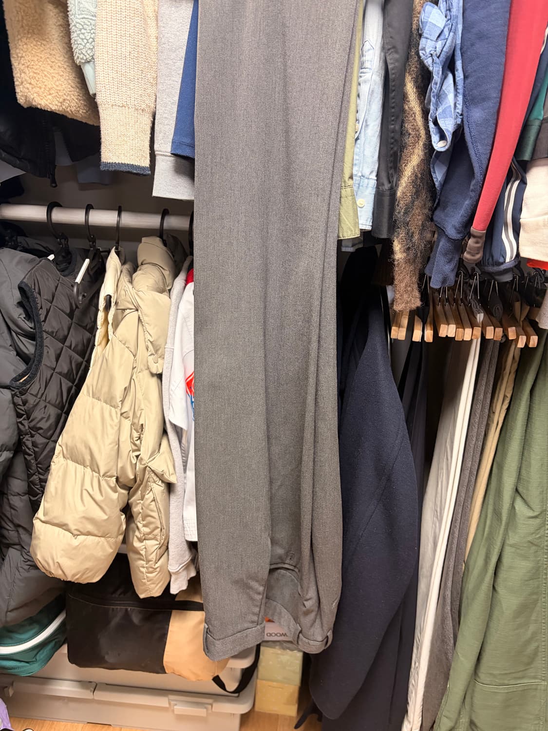 무신사 스탠다드 세미와이드 슬랙스 31 상품이미지1