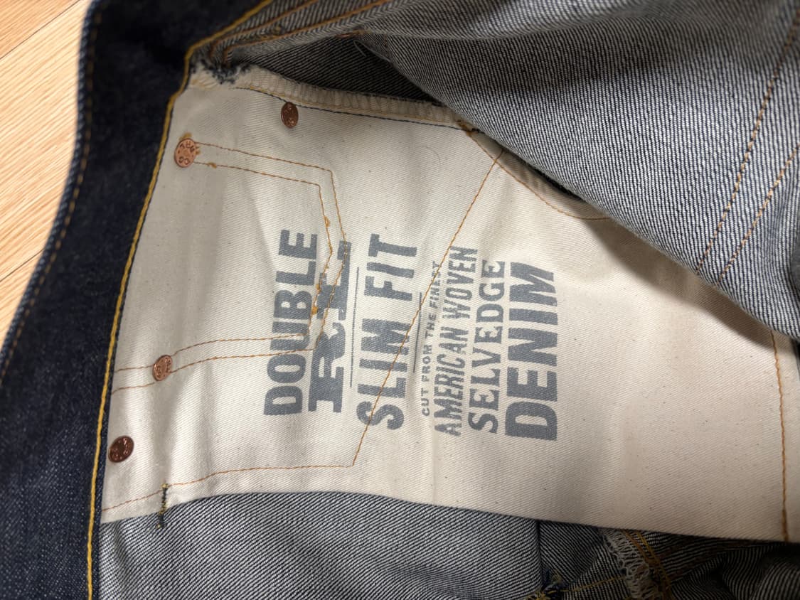 [30/30] RRL 슬림핏 셀비지 진 Rigid 상품이미지4