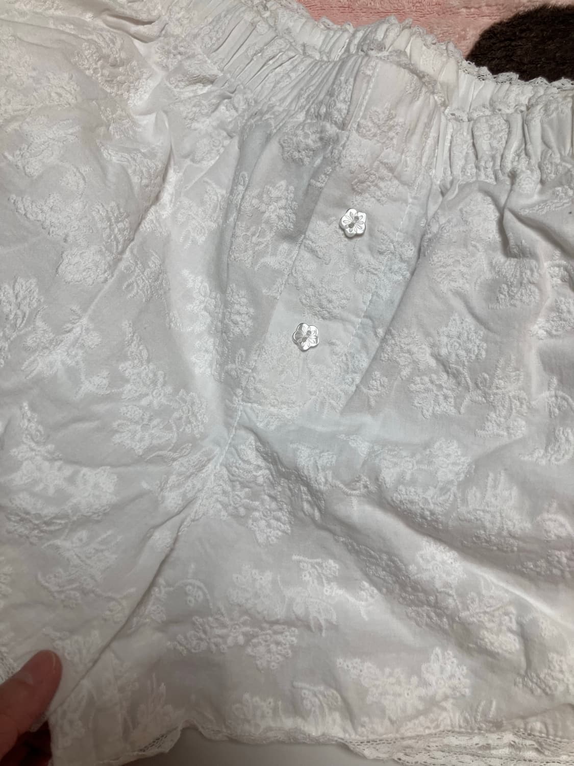 kimchi blue 코케트코어 레이스 리본 박서 반바지 블루머 쇼츠 상품이미지7