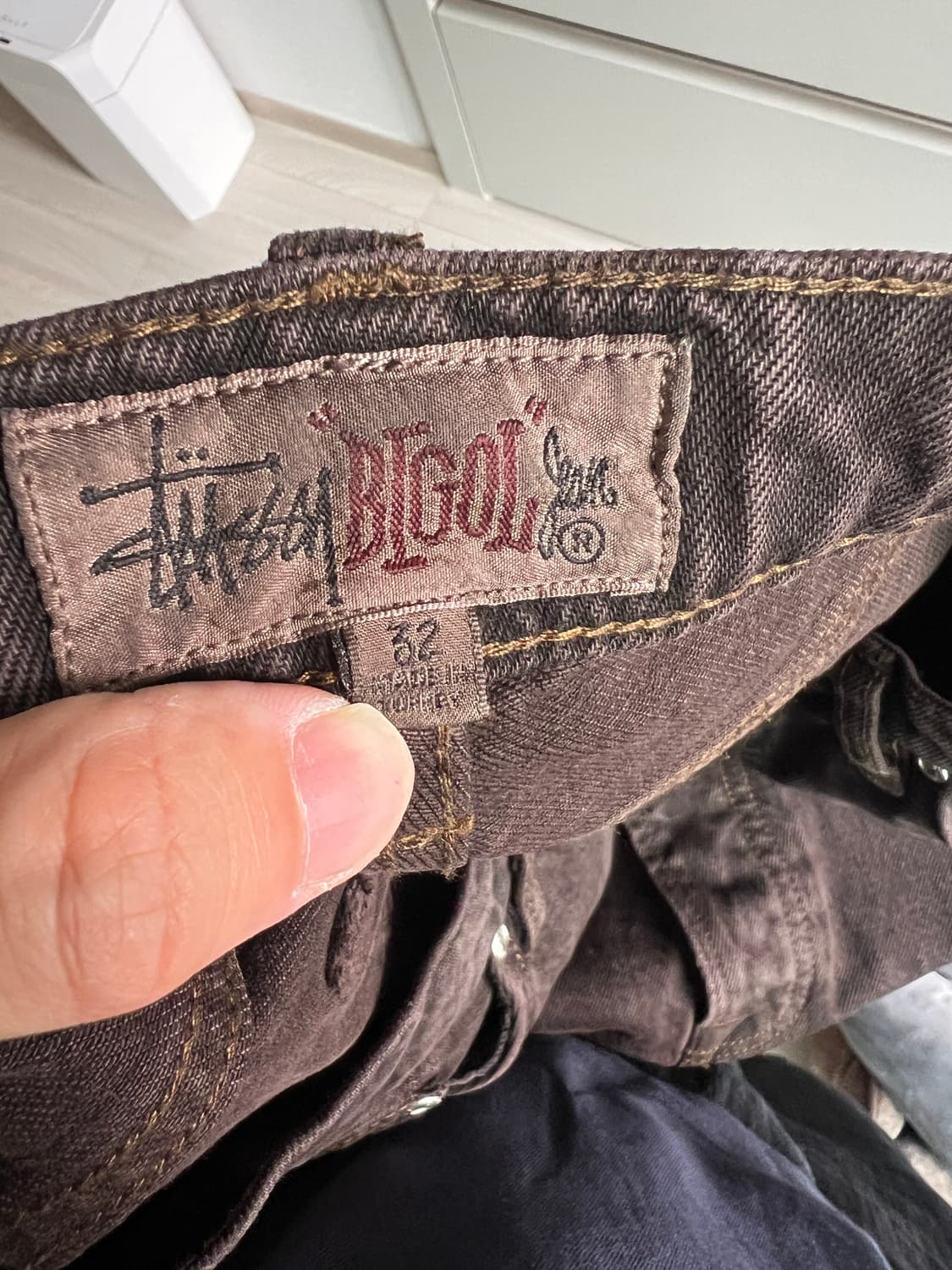 스투시 빅올진 Stussy Big Ol' Jeans Size 32 상품이미지5