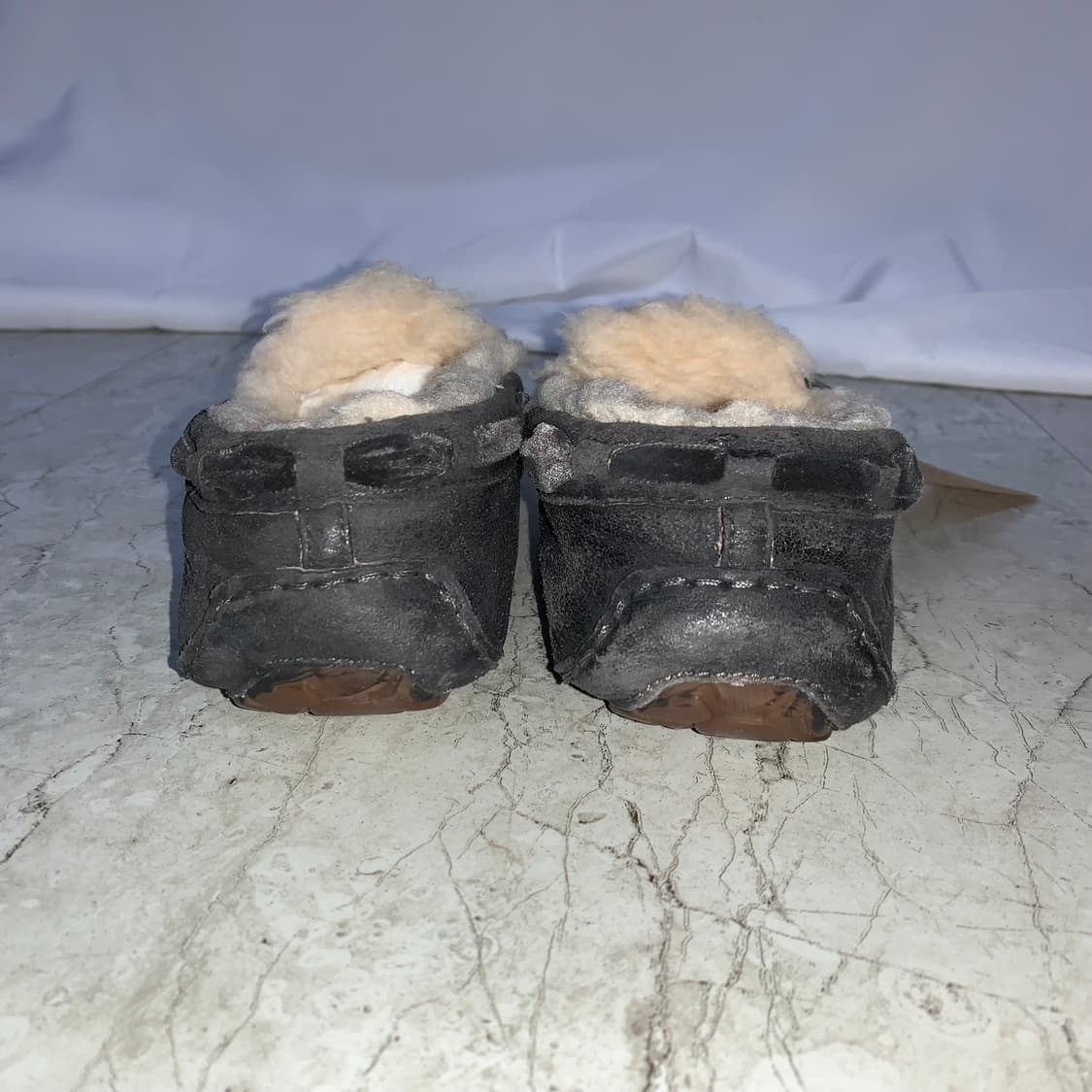 어그 빈티지 양털 안감 로퍼 240 모리걸 여성 플랫슈즈 상품이미지4