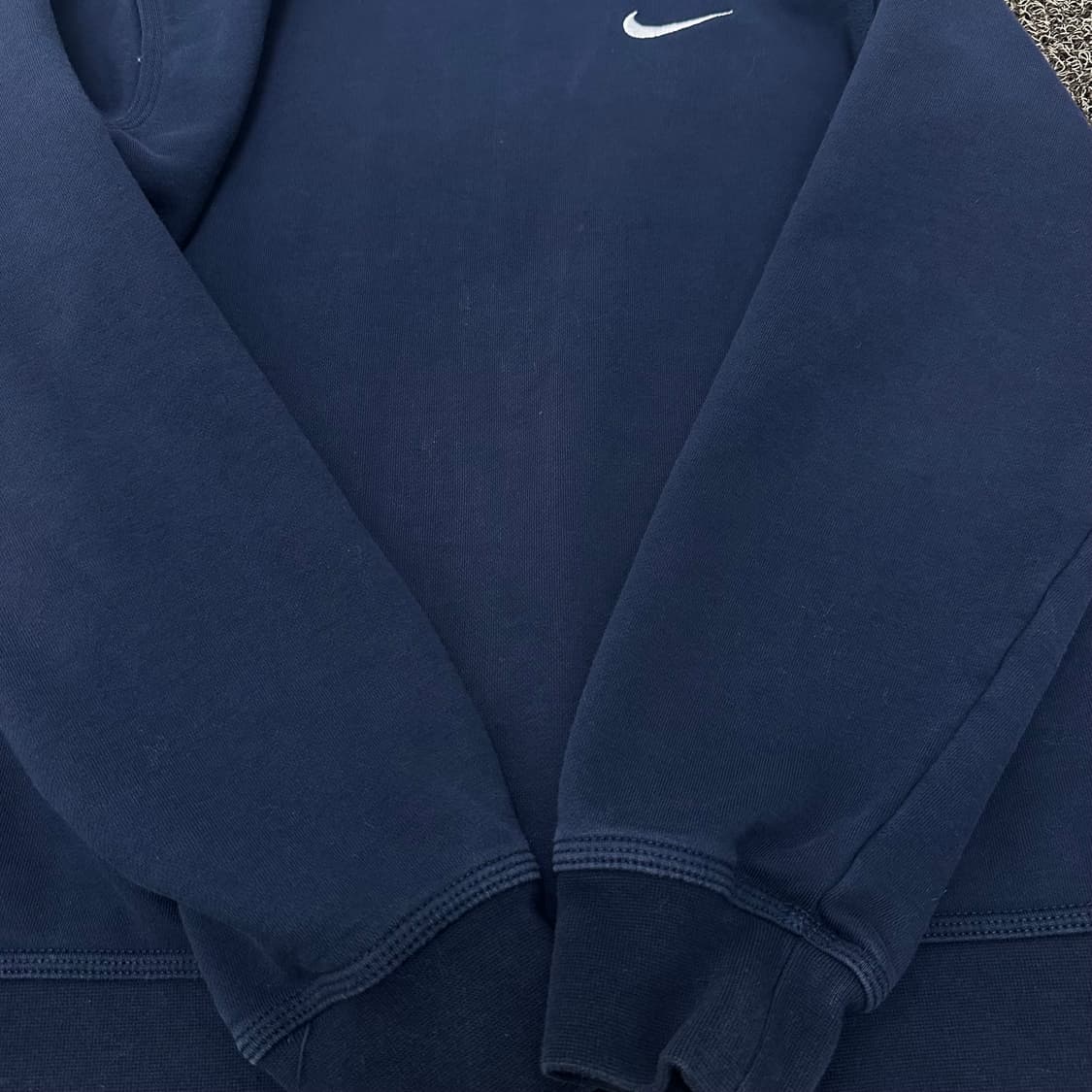 NIKE 나이키 여성 맨투맨 네이비 L 상품이미지4