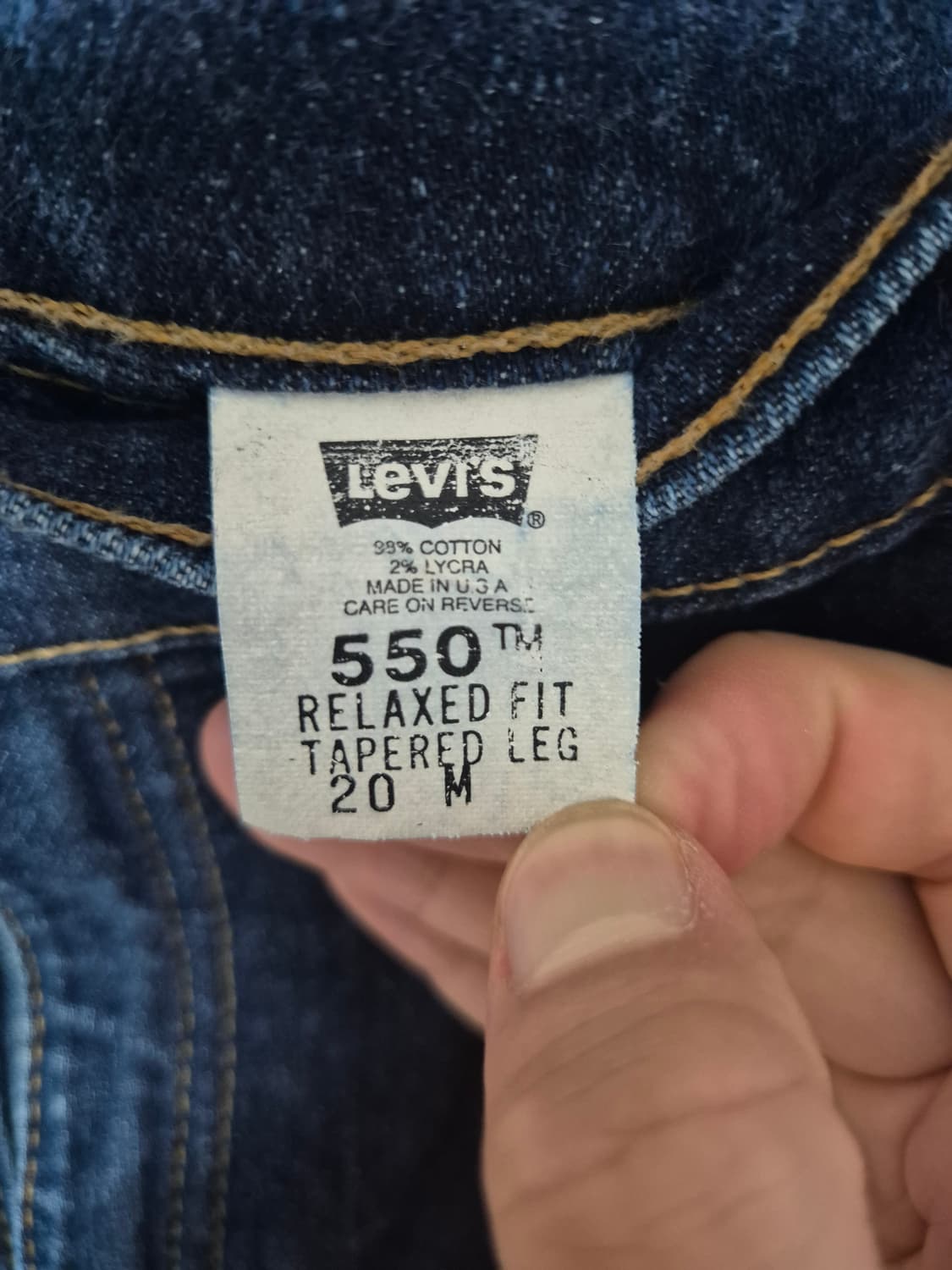 00s 리바이스 550 USA made 상품이미지4