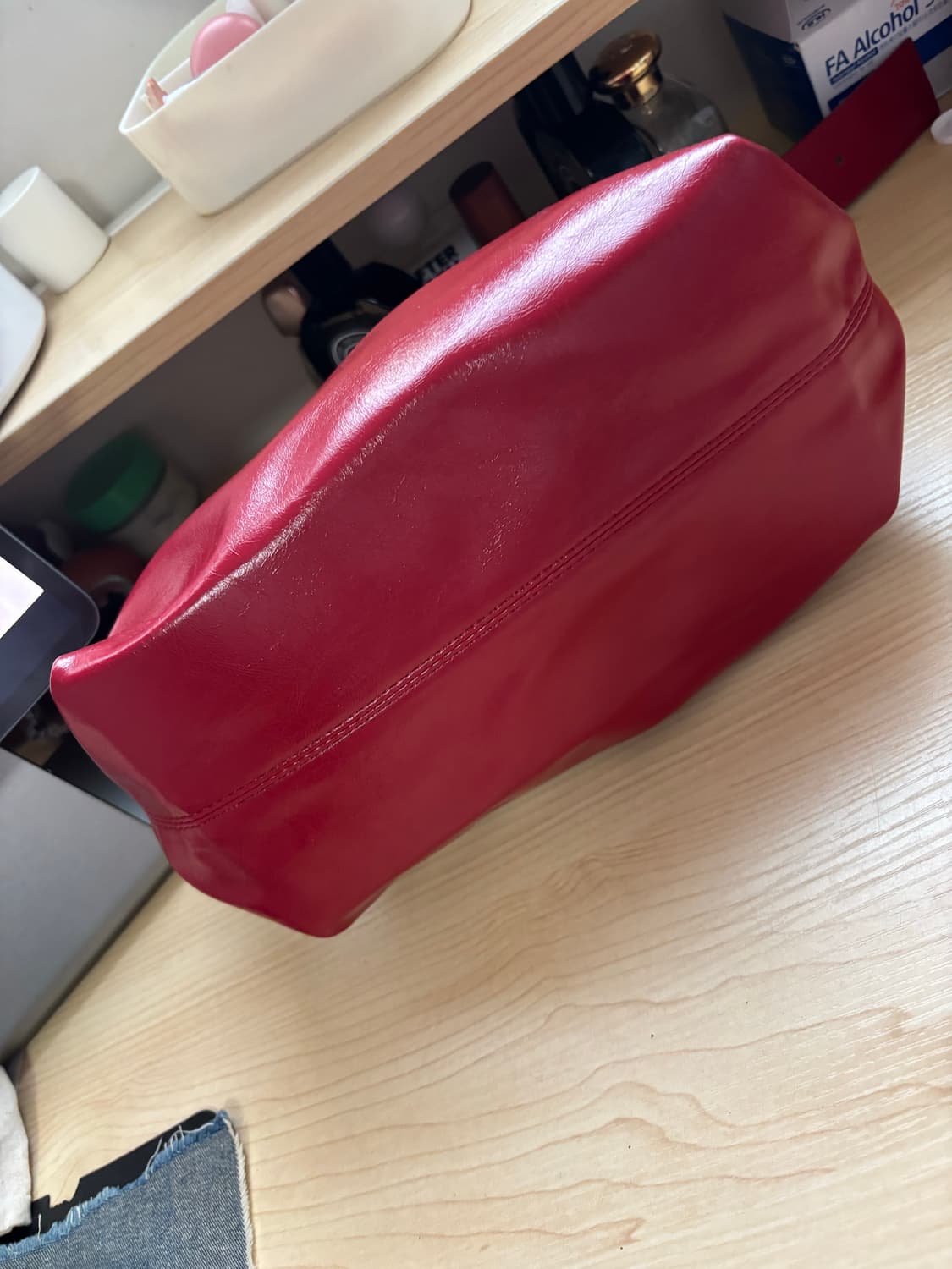 언타이디 비건 레더 백(새상품) 상품이미지4