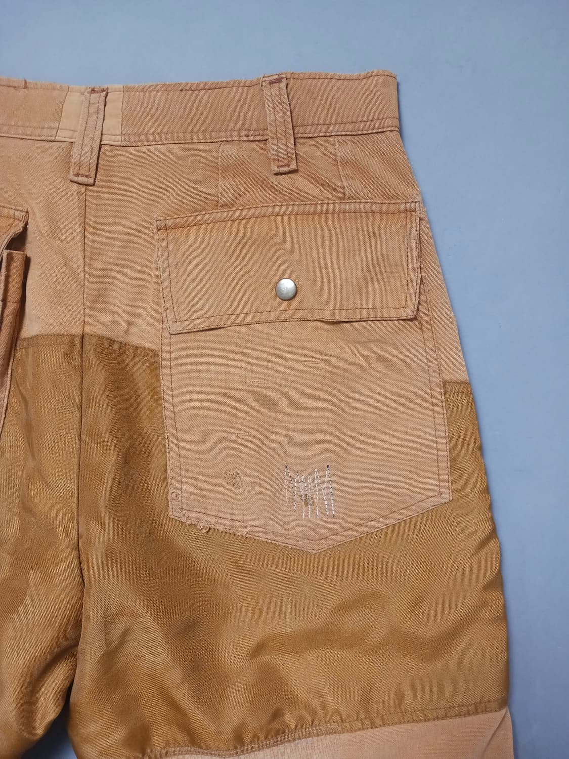 [33] 빈티지 투톤 데미지 워크웨어 카고 팬츠 상품이미지10