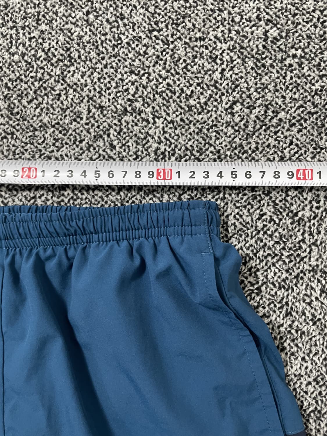 빈티지9. 나이키 챌린저 드라이핏 러닝 숏팬츠 반바지 블루 블랙 배색 상품이미지5