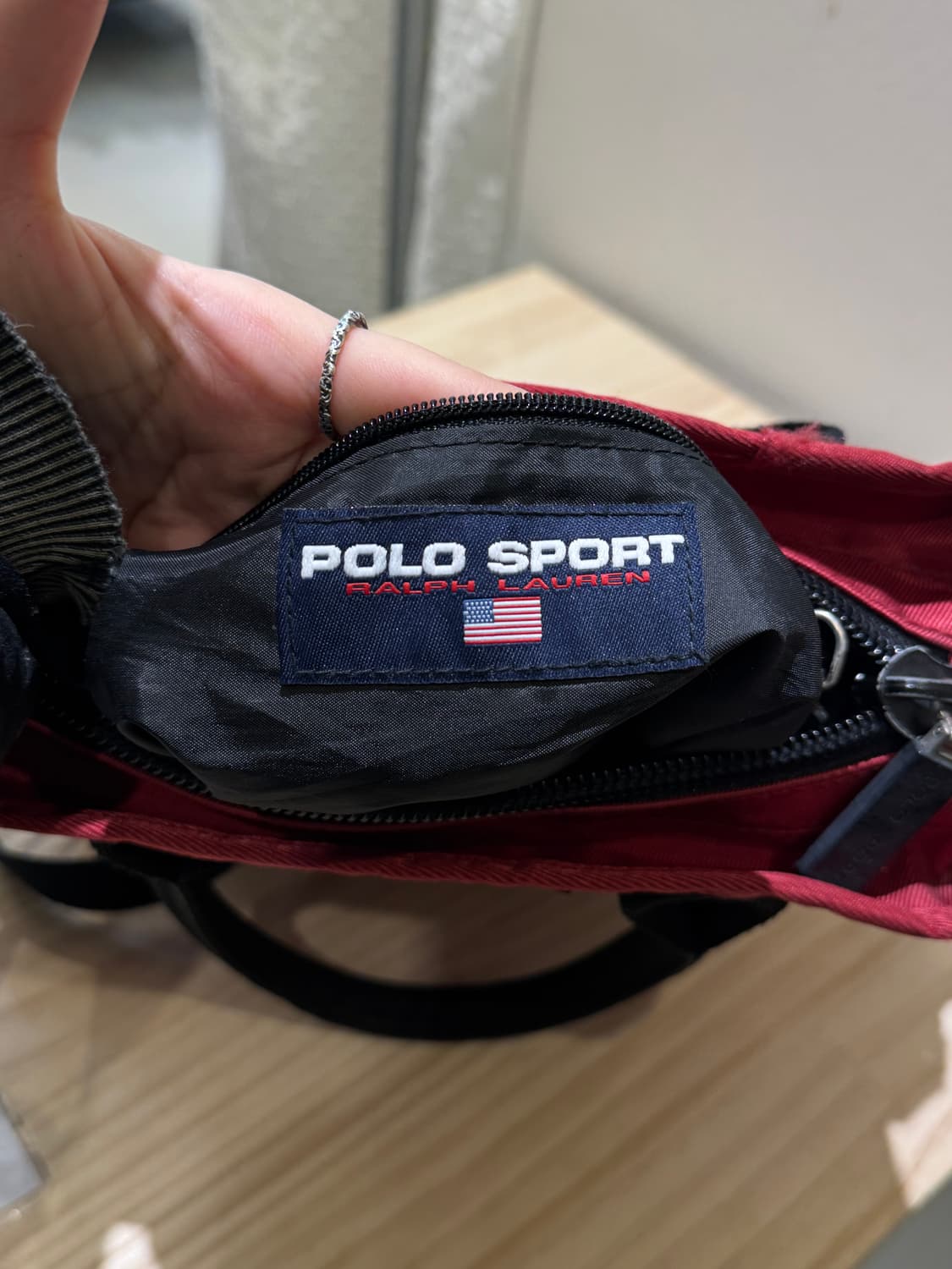 폴로 스포츠 나일론 크로스백  상품이미지5