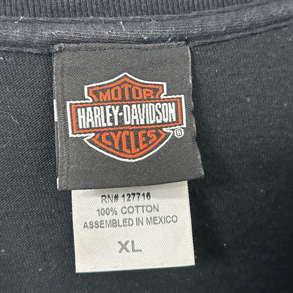 할리데이비슨 올드 글로리 울프 반팔 티셔츠 상품이미지7