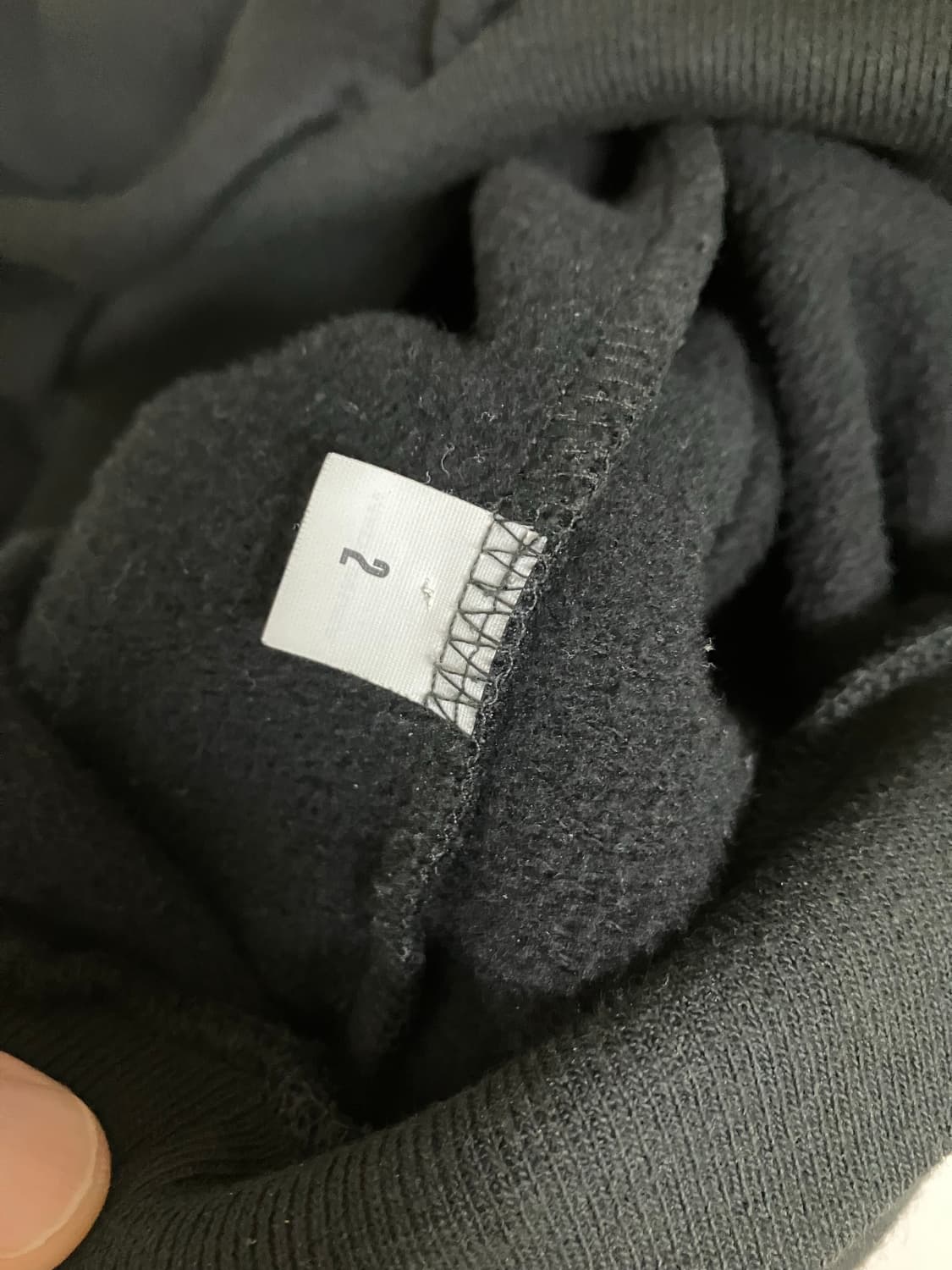 이지 고샤 무지 후드티 2사이즈 상품이미지2