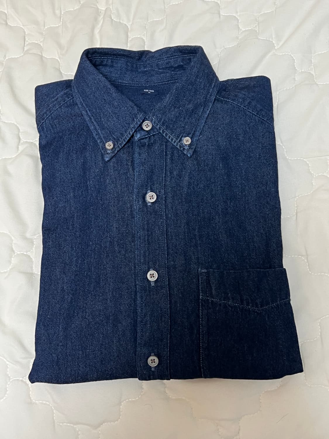 [M] 유니클로 데님셔츠 상품이미지2