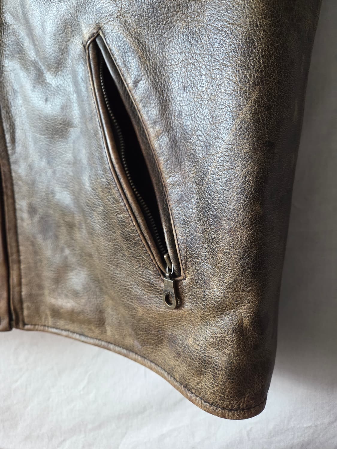 90s 셰인진스 소가죽 레더 베스트 100 상품이미지6