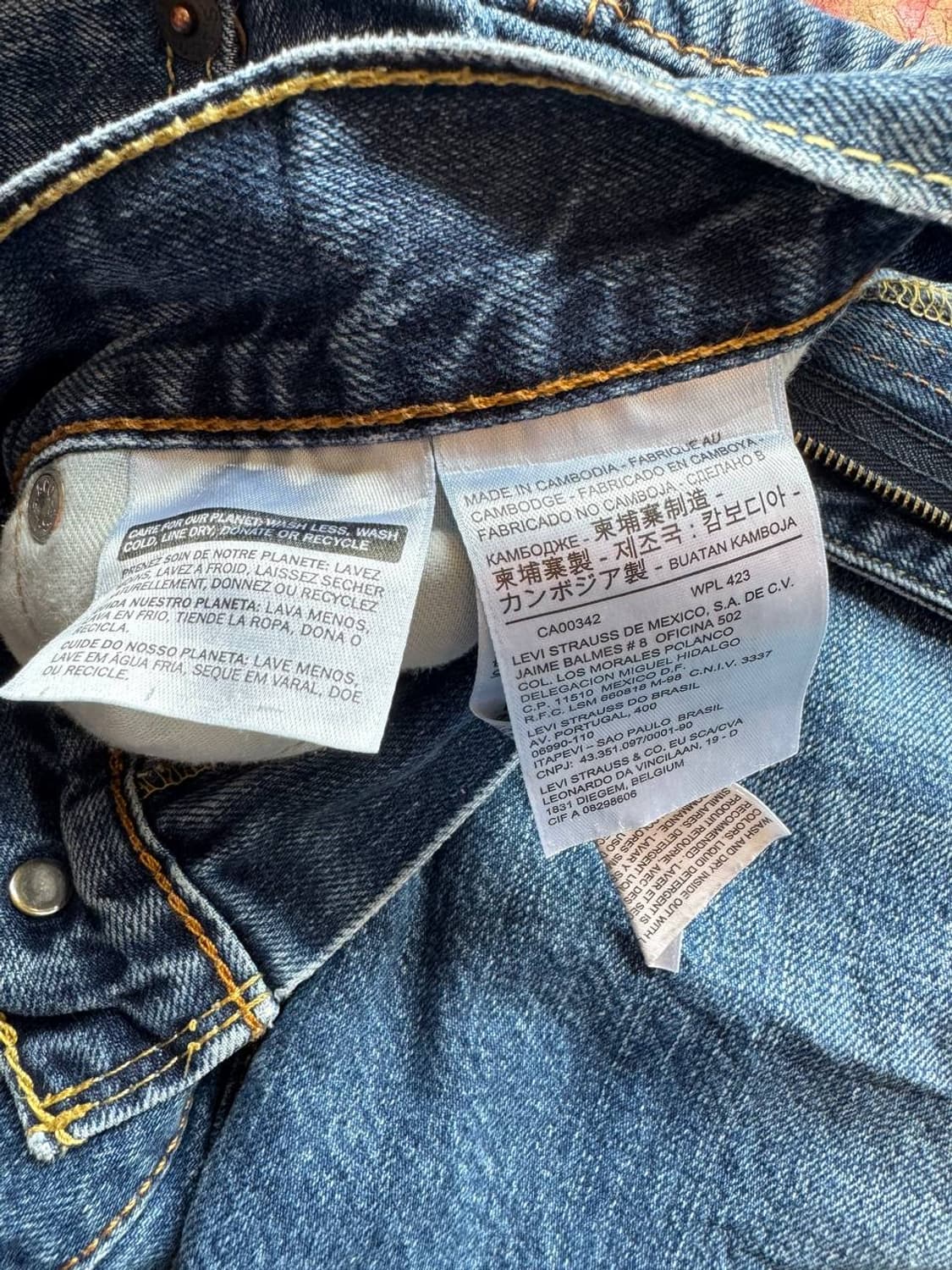 00s 리바이스 569 데님쇼츠 (34) p.5 상품이미지4