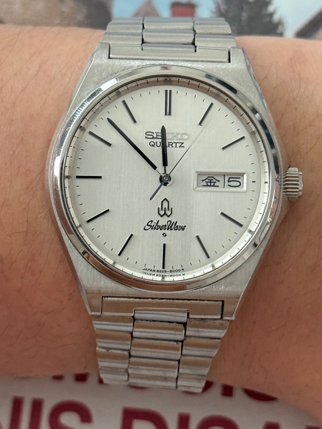 Seiko 세이코 쿼츠 SilverWave 데이 데이트 1979 상품이미지8