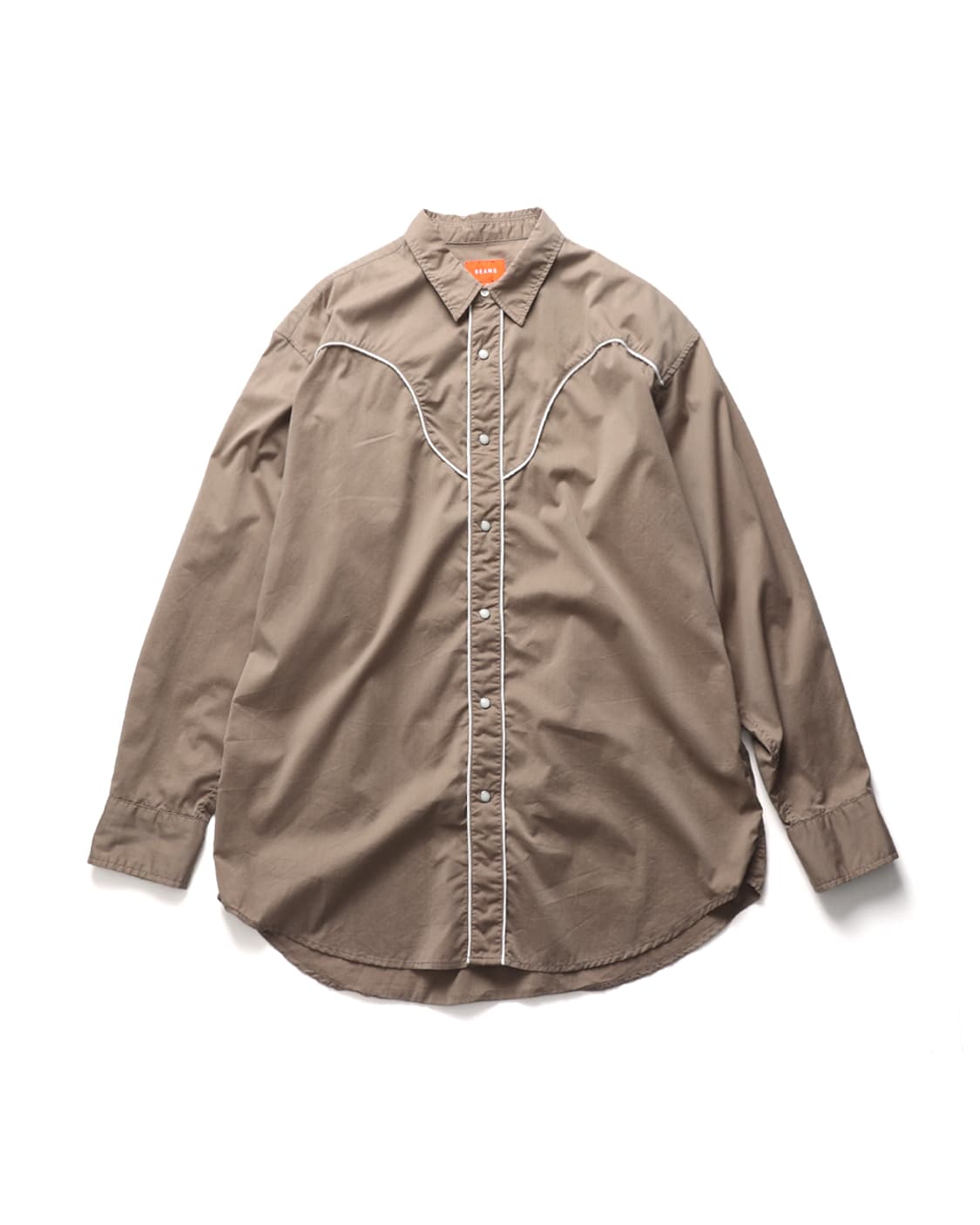 빔즈 BEAMS Piping Western Shirt 상품이미지1