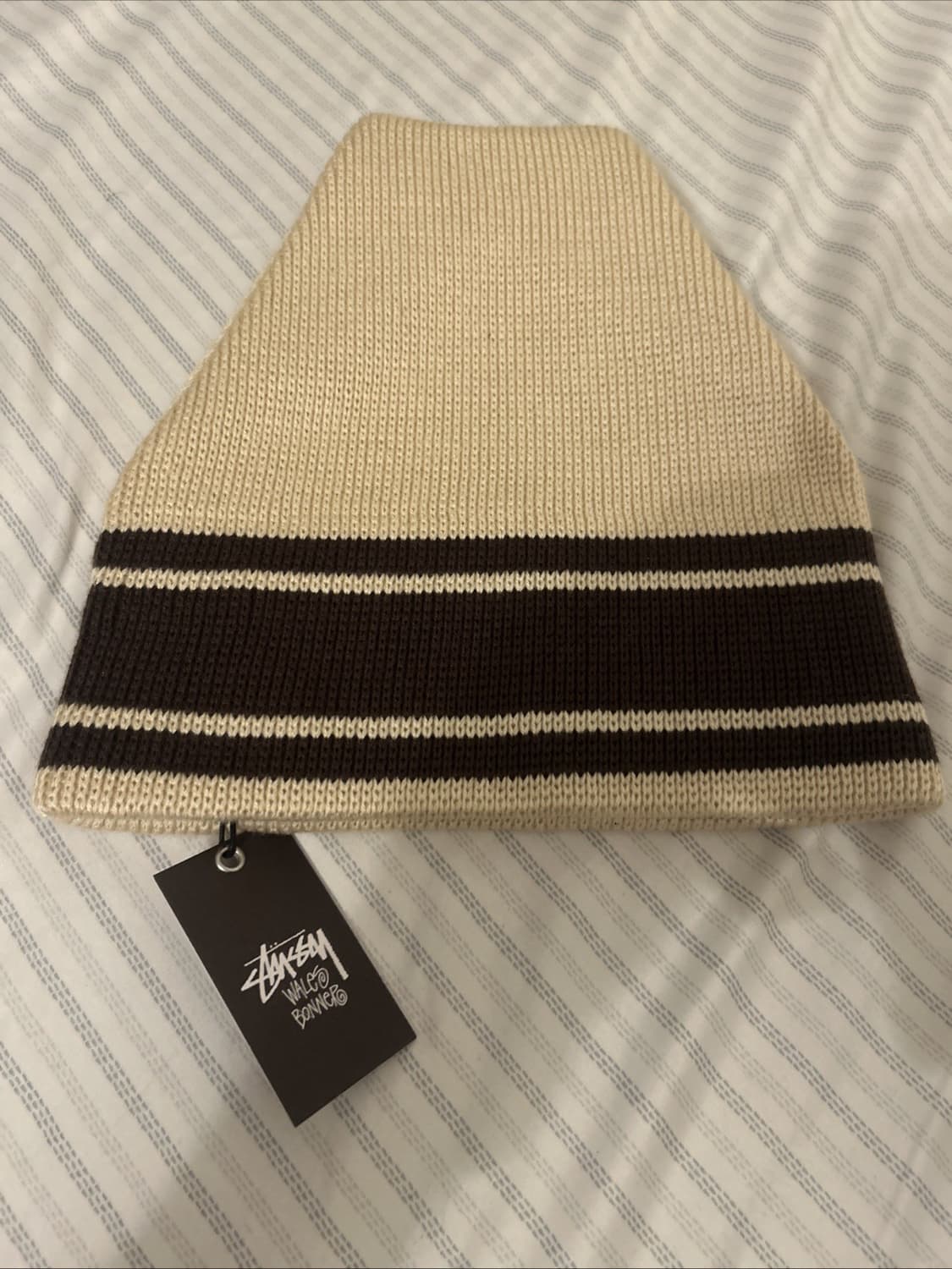 스투시 x 웨일즈보너 컬래버 니트 비니 상품이미지4