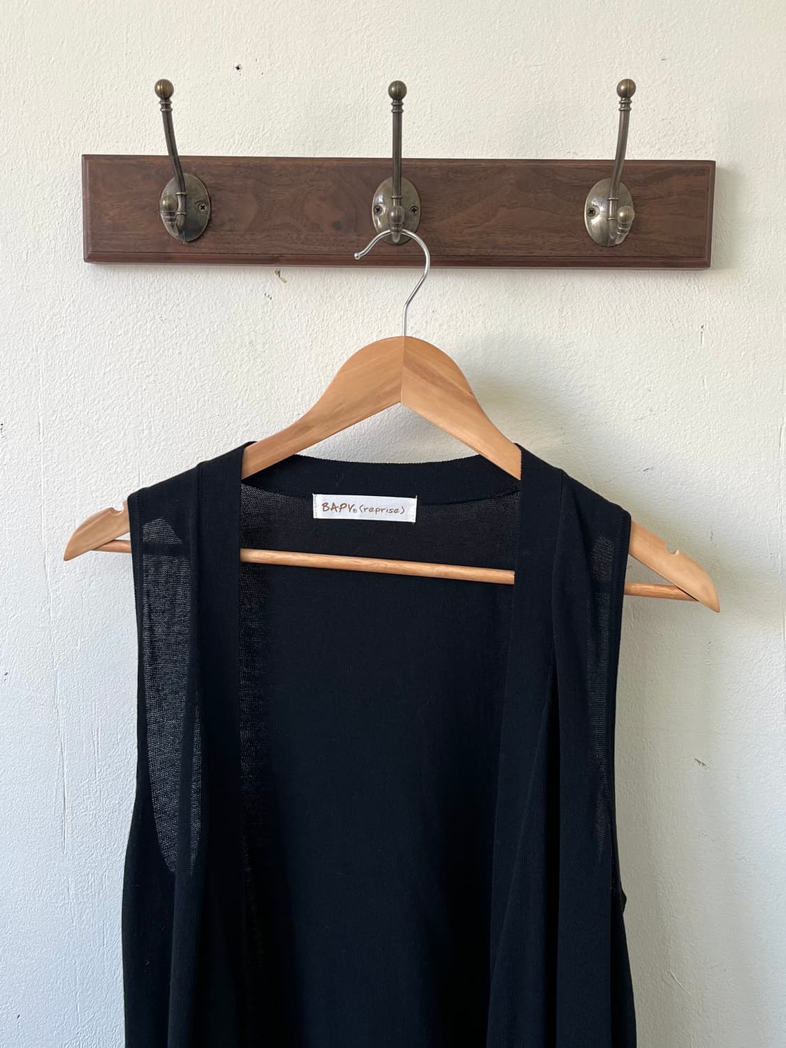 BAPE 아카이브 블랙 가디건 상품이미지2