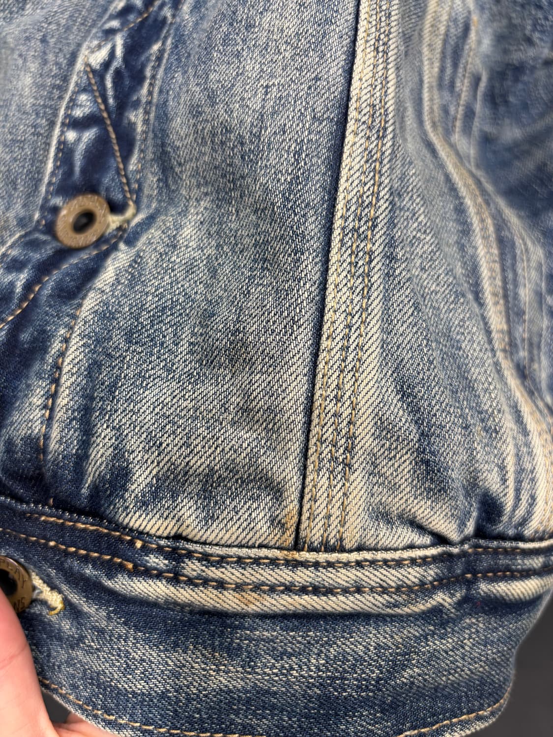 VTG 퀼팅 데님자켓 상품이미지7