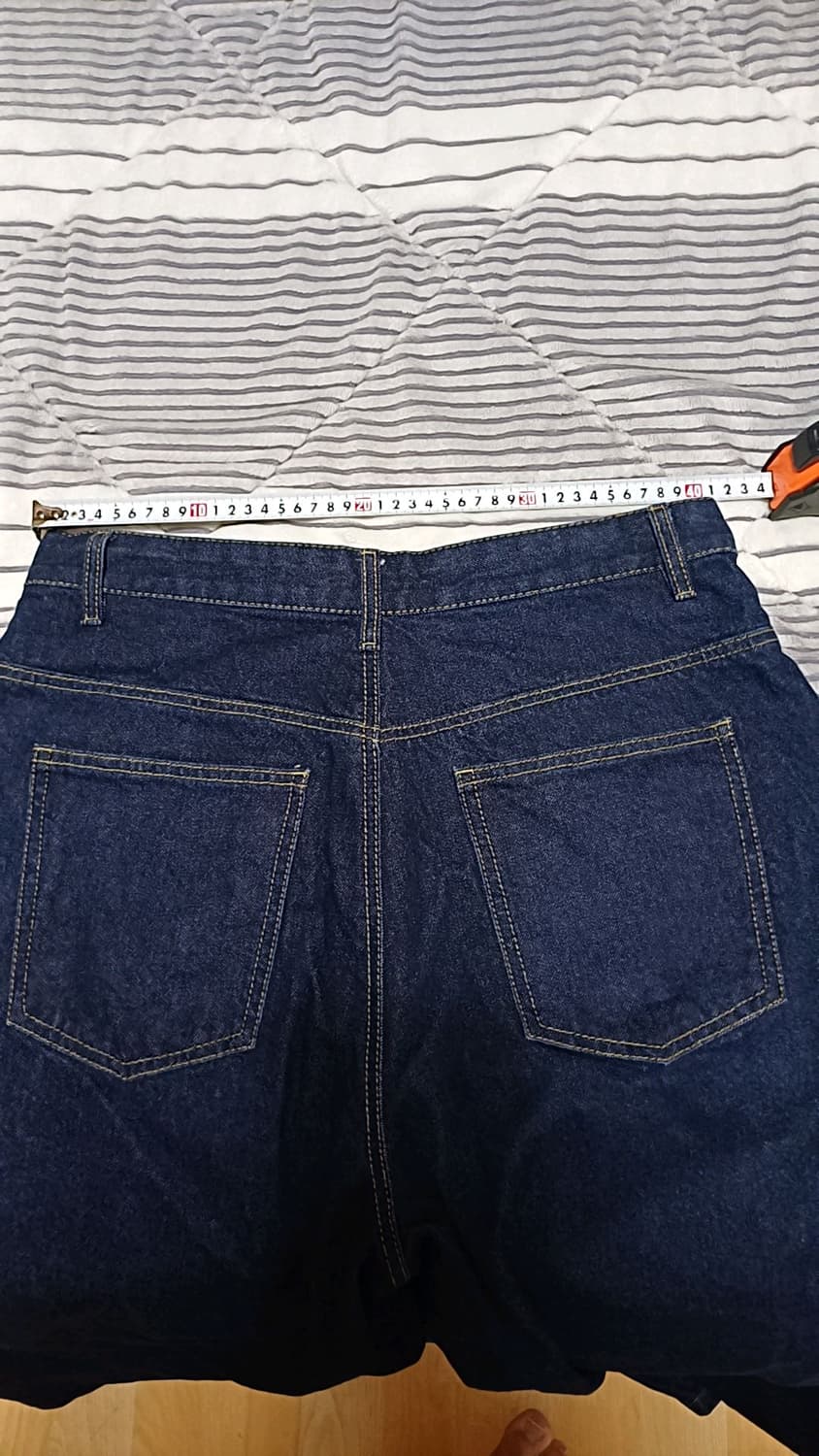 토피 와이드청바지 32인치 기장101 상품이미지5