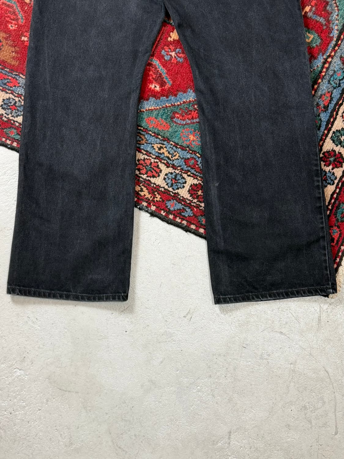 00's 빈티지 리바이스 517 블랙 부츠컷 플레어진 상품이미지9