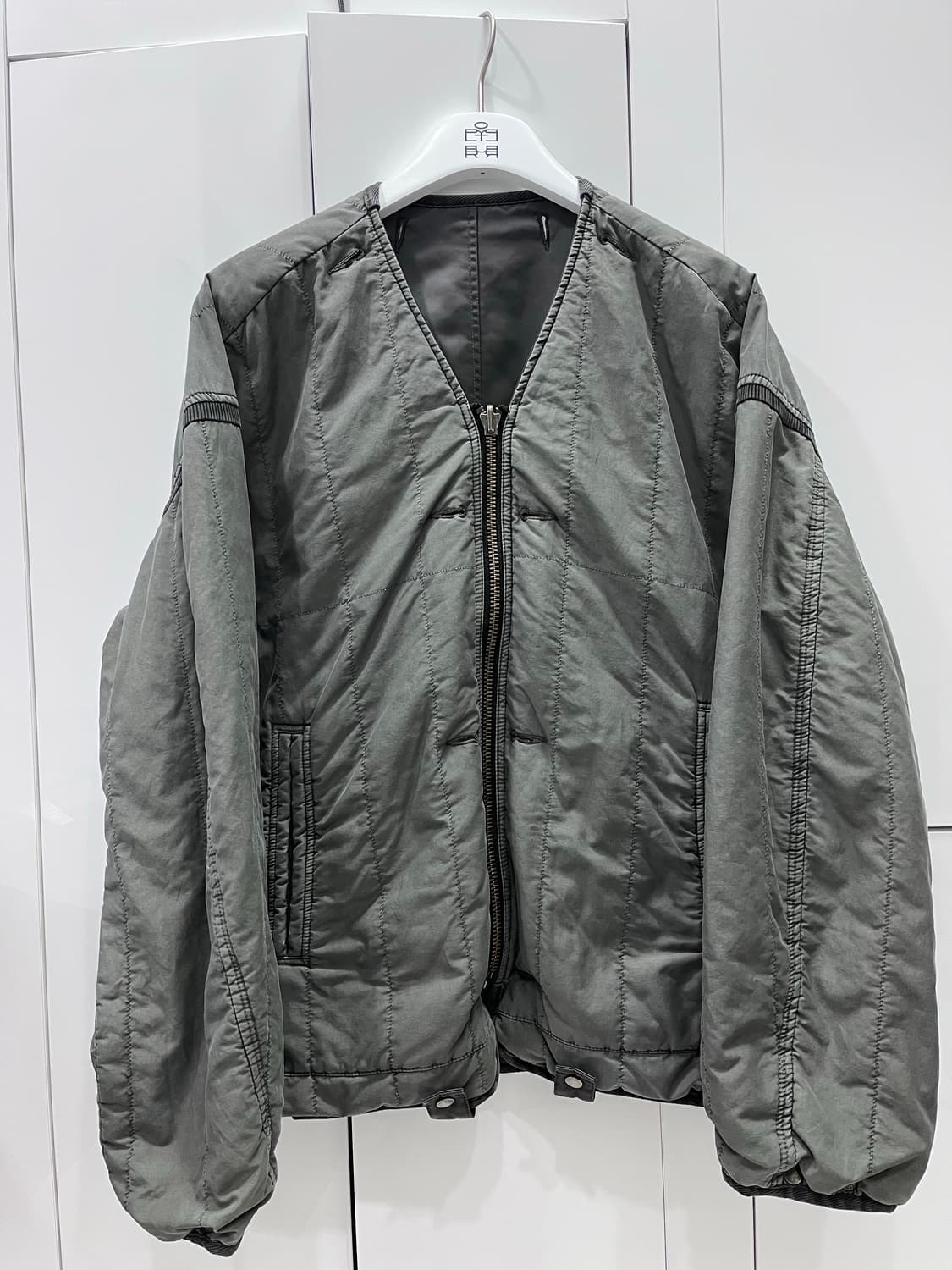 [2] 폴리테루 라이너자켓 세이지그린 상품이미지1