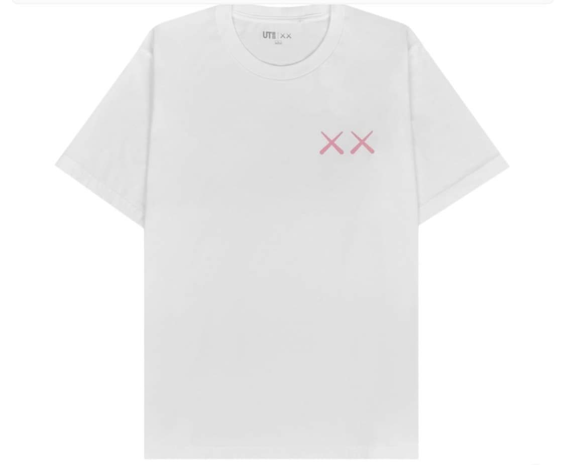 [4xl/화이트] 유니클로 UT x 카우스 숏슬리브 그래픽 티셔츠 상품이미지1