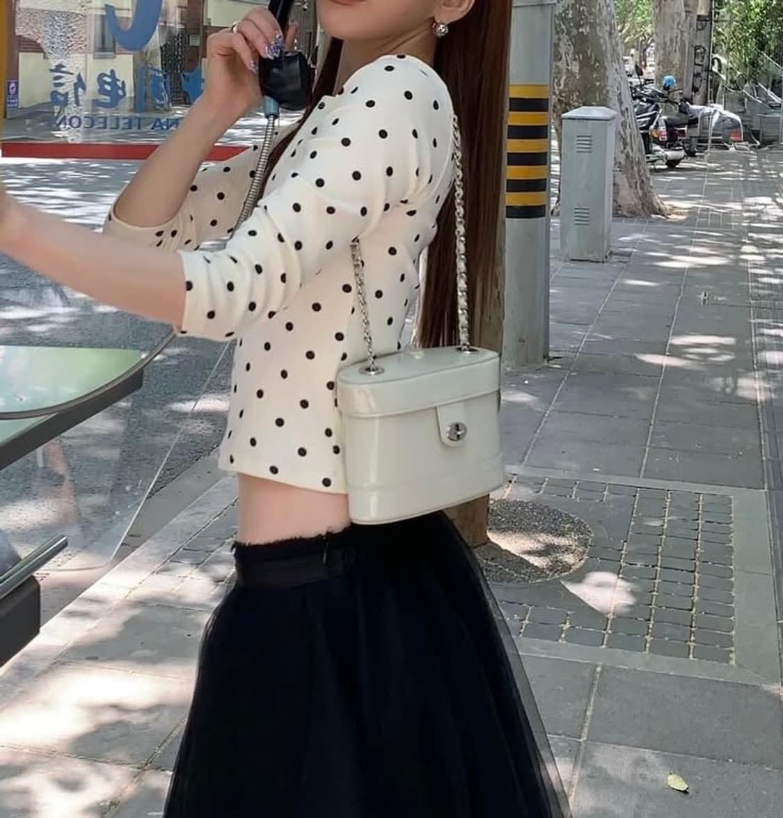 새상품) 마티 MARTY Caron bag 체인 크로스백 상품이미지2